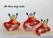 Three King Crabs